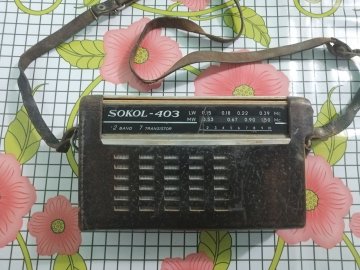 Радиоприемник Sokol-403 винтаж, СССР