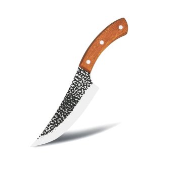Нож мясника из Дамасской стали