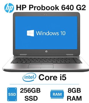 > ProBook 640 G2 14" Full HD/ CORE i5-6300U/ 8GB DDR4/ 128GB NGFF M.2